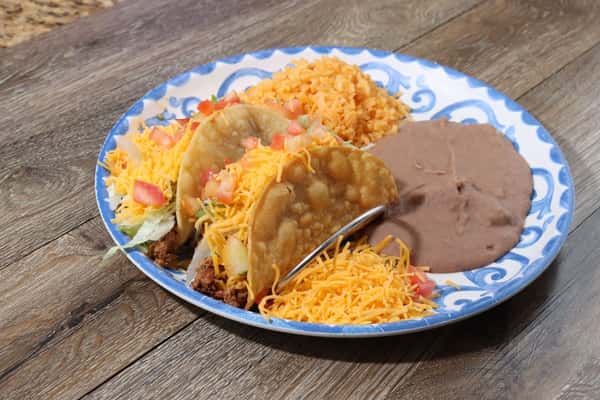 #3 Two Crispy Tacos
