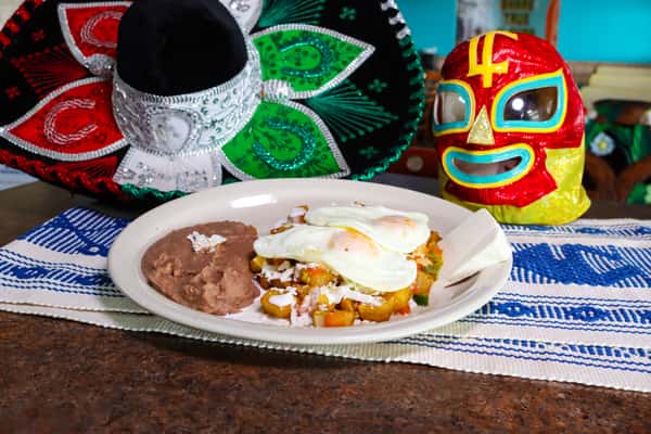 Papas a la Mexicana Plate