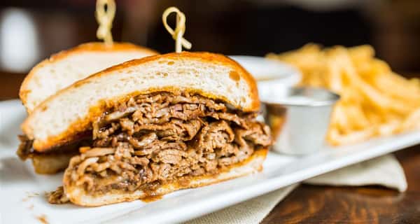 Pot Roast & Havarti French Dip