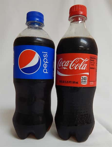 20 oz. Soda in a Plastic Bottle