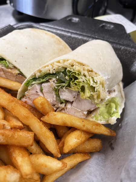 Chicken Caesar Roll-Up