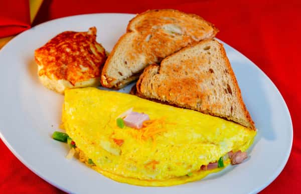 Meat & Potato Omelette