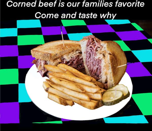 a reuben sandwich