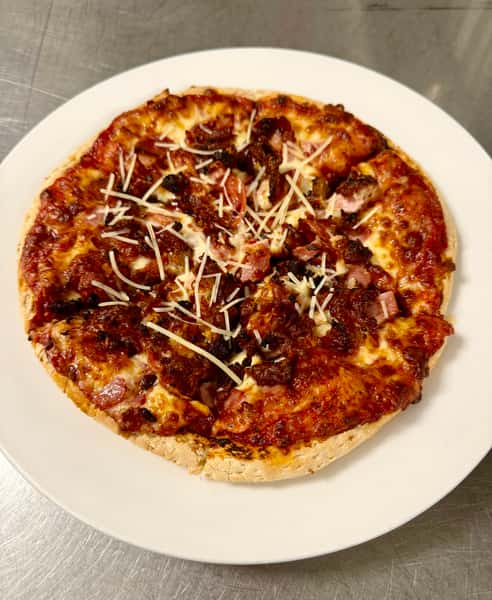 The All Meat Pie Pizza