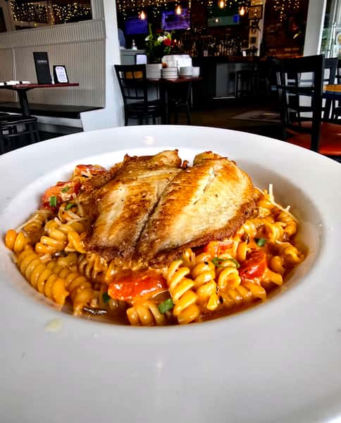 Seared Tilapia Pasta