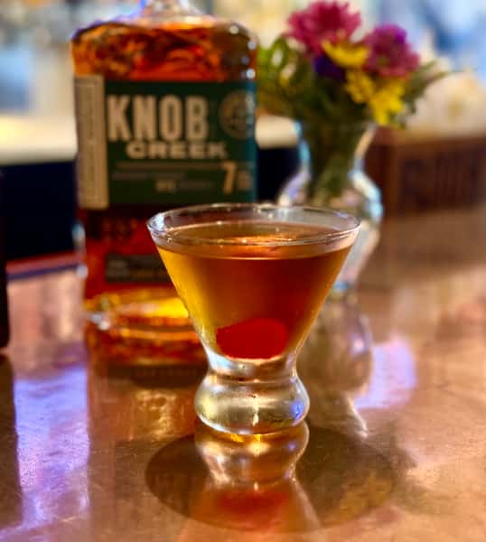 Knob Creek Rye Manhattan
