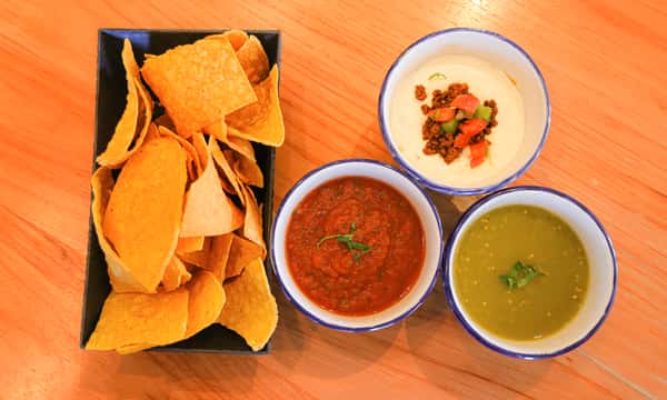 Vegan Salsa Flight