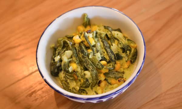Poblanos, Corn & Crema
