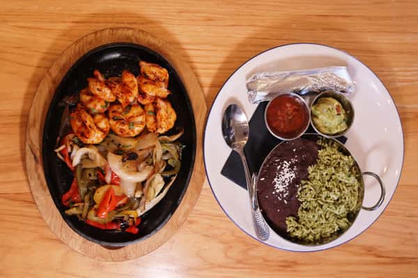 Shrimp Fajitas