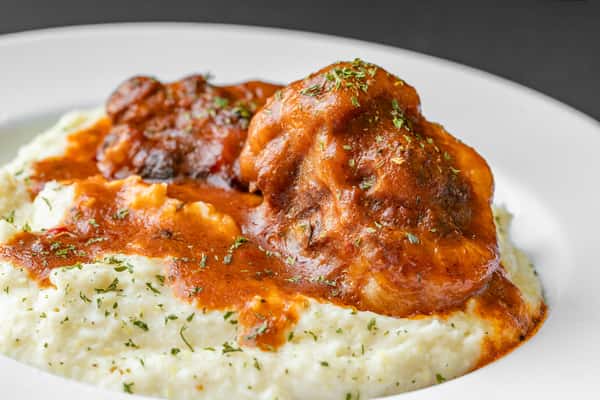 Oxtail And Grits