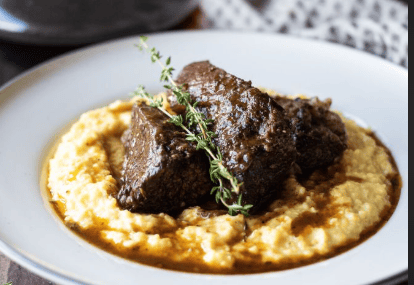 Beef Short Ribs and Grits