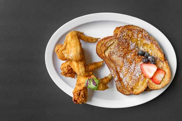 French Toast And Chicken Wings
