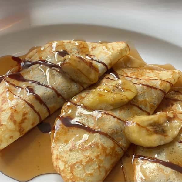 Banana Fosters Crepes