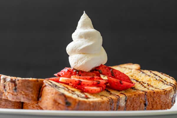 Chocolate Covered Strawberry French Toast