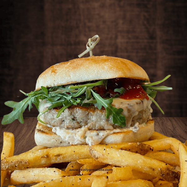 Garlic Chicken Burger