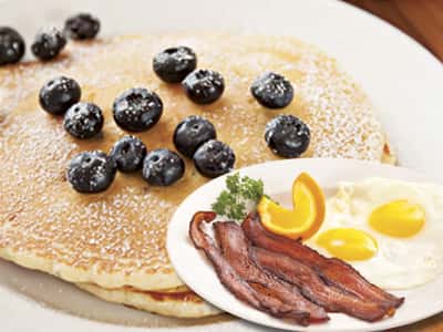 Blueberry Pancake Combo