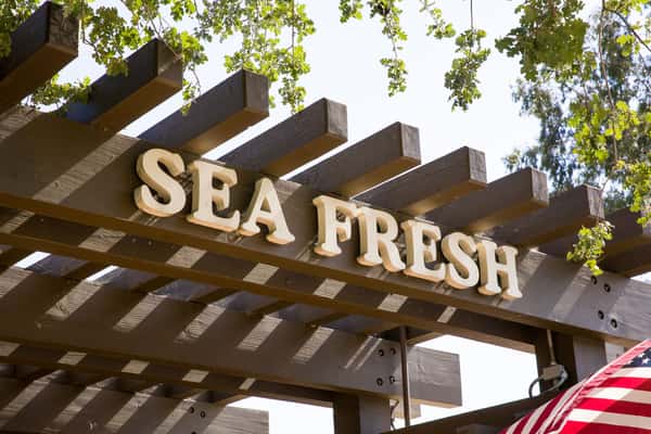 sea fresh exterior signage