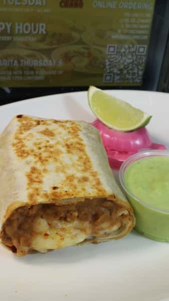 Burrito Frijol/Queso
