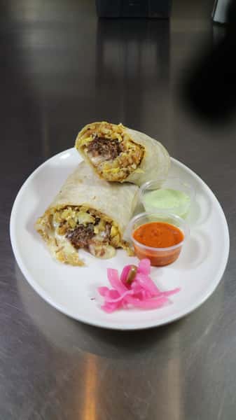 Breakfast Burrito Barbacoa