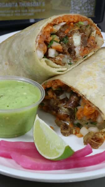 Lunch Burrito Tripa