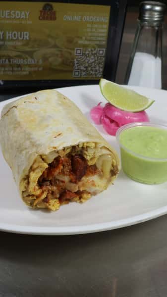Breakfast Burrito Campechano