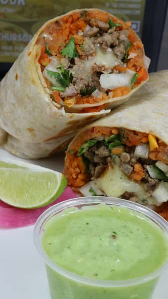 Lunch Burrito Asada