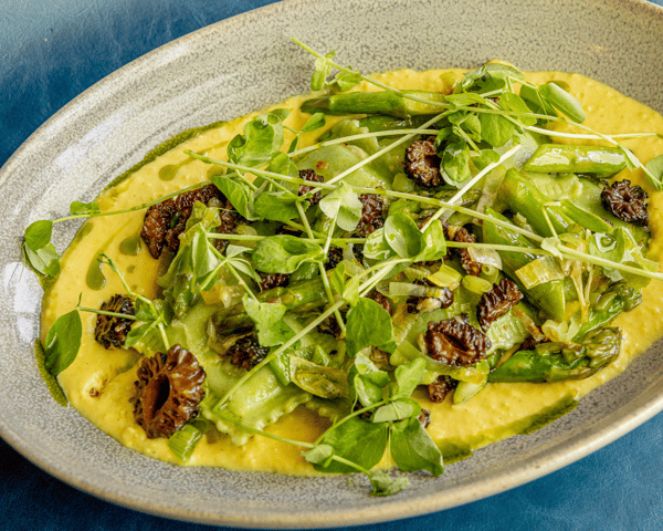 Ricotta Ravioli + Crab