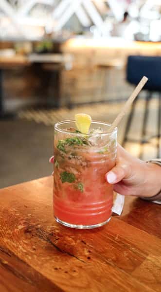Strawberry & Basil Lemonade