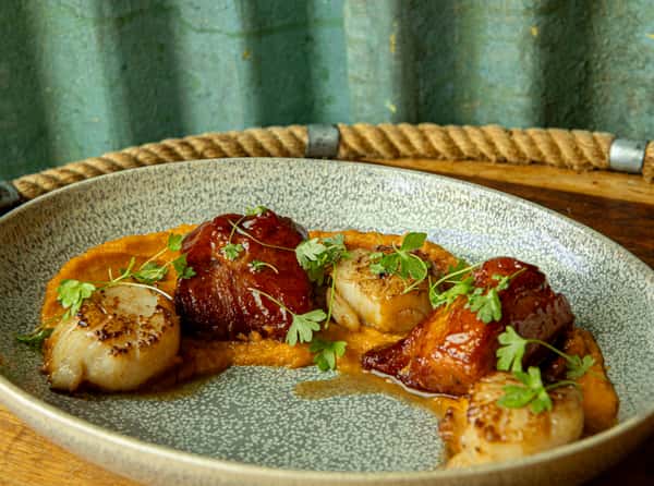 Scallop + Pork Belly