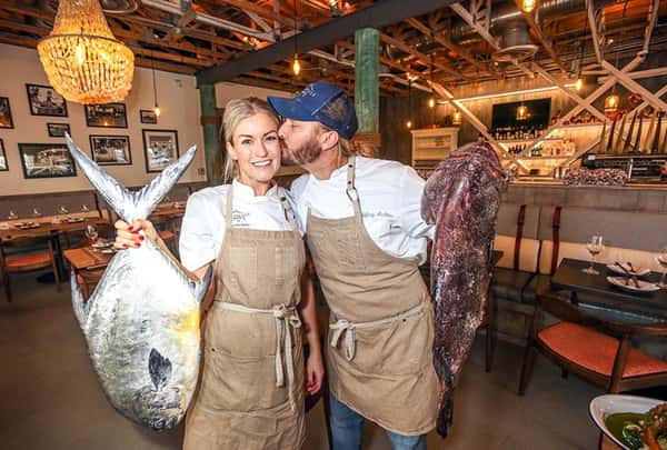 owners with fish