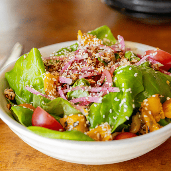 grilled mango salad