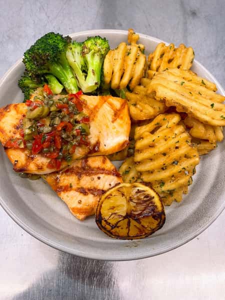 Grilled Salmon Entree