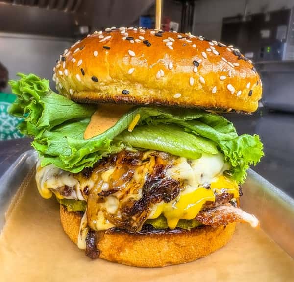 Double Barrel Burger