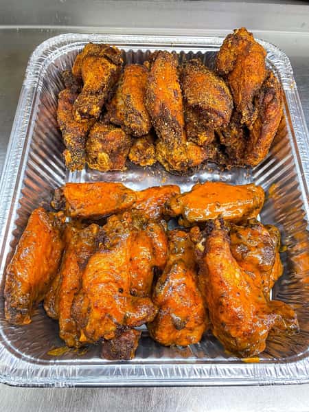 Full Pan Smoked Wings 50 pcs