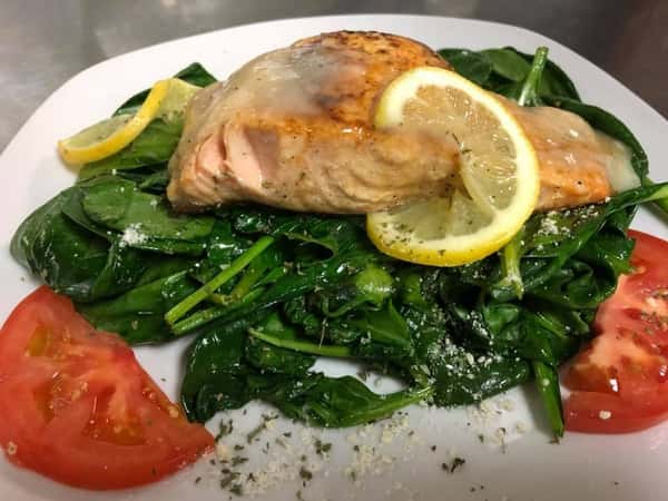 LP Salmon + spinach