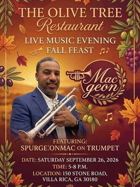 SATURDAY 09/26/26 our favorite trumpet will be here playing the greats! Come and see us! 🎺