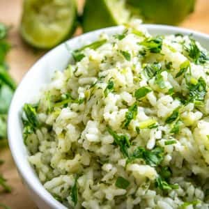 Cilantro Rice Platter