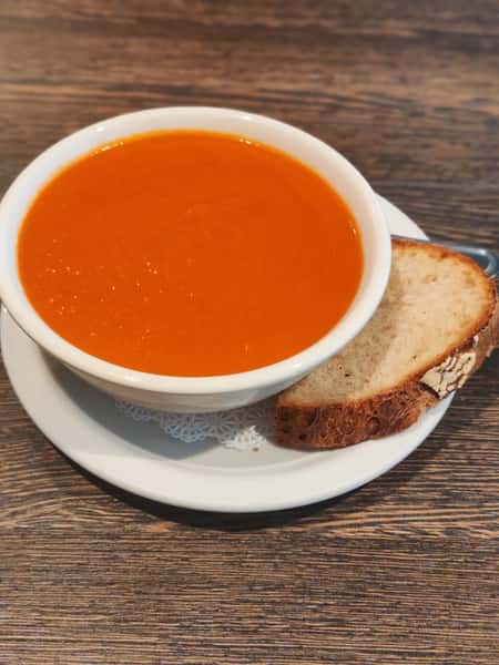 BOWL OF TOMATO BISQUE