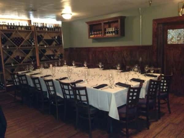 cellar room one table