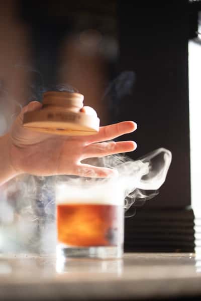 specialty smoked drinks