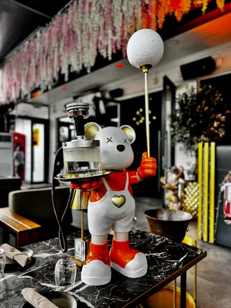 TEDDY HOOKAH WITH SHISHABUCKS