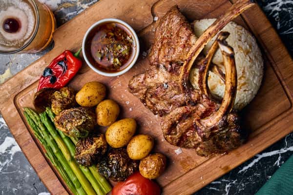 LAMB CHOPS.