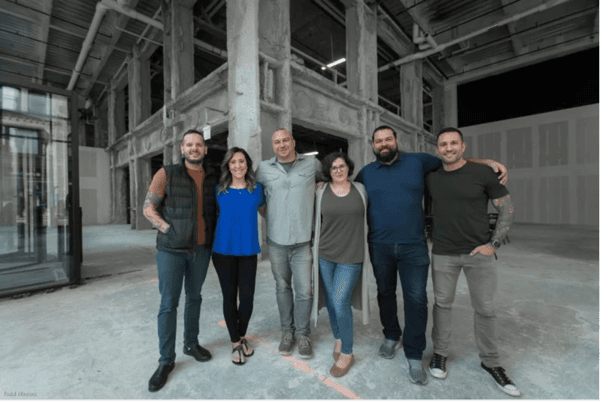 staff members at restaurant site