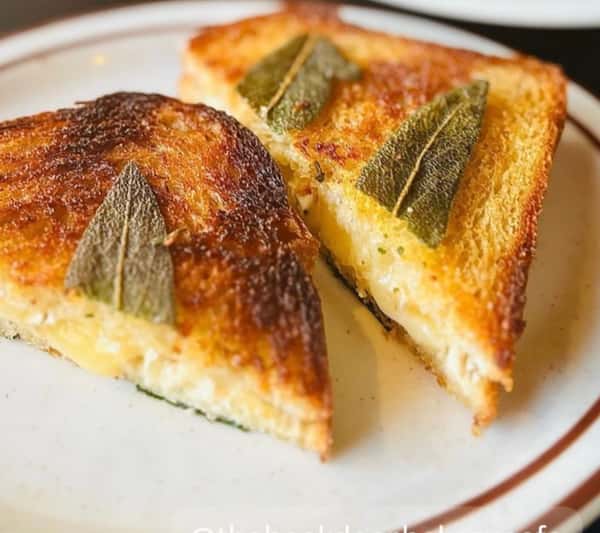 Melted Brie and Sage