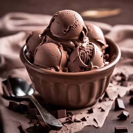 Chocolate ice-cream