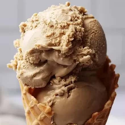 Coffee ice-cream