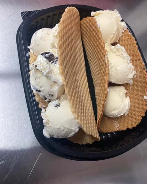 Ice-cream foldover