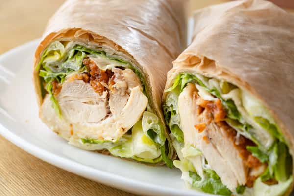 Fried Chicken Caesar Wrap