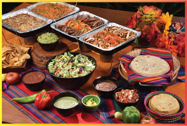 Casa Guadalajara Fiesta Express pre-planed menus