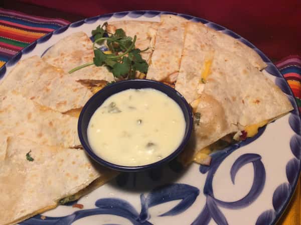 Grilled Chicken & Mango Quesadilla